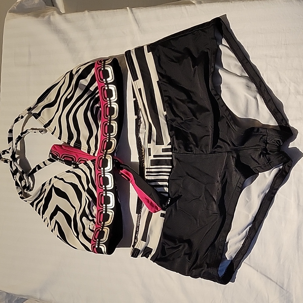 Two piece bathing suit